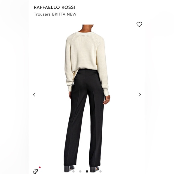 Ladies size 7/8 navy Britta pants by RAFFAELLO ROSSI - Picture 10 of 12